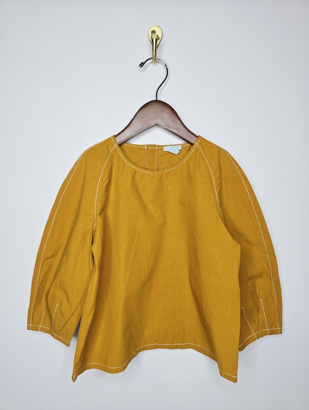 COS Golden Mustard Tunic Top Size 4-6Y